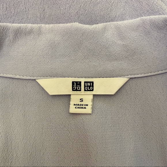 UNIQLO Baby Blue Collared Sleeveless Romper with Pockets Women’s Small - Picture 6 of 8